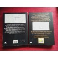 The Bible Code, Book 1 & 2, by Michael Drosnin. 1997 & 2002. Both softcover. Large format.