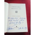 Churchill Wanted Dead or Alive, by his granddaughter Celia Sandys. Signed 1st edition. H/C. 233 pp.