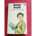 A Clergyman´s Daughter by George Orwell. Penguin paperback 1975. 263 pp.