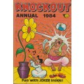 Knockout cartoon Comic Book Annual 1984 rare vintage old school collectable british