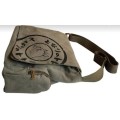 Totoro canvas army Green Sling Messenger Bag One of a kind  (full import)