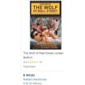 The Wolf Of Wall Street paperback book Jordan Belford true crime thriller