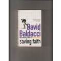 Saving Faith by David Baldacci paperback book crime thriller mystery suspence