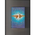 To Cut A Long Story Short By Jeffrey Archer blue cover paperback book
