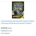 Guinness World Records 2016 PC Gamers Edition - rare collectors item