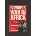 Rommel`s War In Africa Wolf Heckmann 1981 hardcover book war history rare vintage collectable