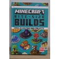 Minecraft bite size builds book PC gamer hard cover