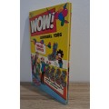 WOW comic cartoon hard cover book annual 1986 retro old vintage rare collectable
