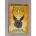 Harry Potter And The Cursed Child By JK Rowling Hardcover book sci-fi fantasy magic mystery teen fic