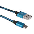 Braided Aluminum Micro USB Data&Sync faster Charger Cable For Samsun & Android