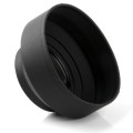 Universal 2-in-1 Rubber Lens Hood - for 58mm Filter Threaded Lenses