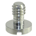 1/4` Stainless Steel Flat Head Screw for Camera / Tripod / QR Plate