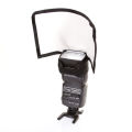 Camera Speedlite Snoot Beam Reflector Diffuser Foldable & Flexible (Canon Nikon Metz etc.)