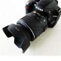 Generic HB-45ii (petal Shape) Lens Hood for Nikon AF-S DX 18-55mm f/3.5-5.6G VR