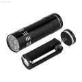 Aluminum 9 LED Torch (SILVER)