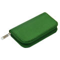 SDHC MMC CF Micro SD Memory Card Storage Case Carrying Pouch Holder Wallet (Green)