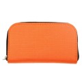 SDHC MMC CF Micro SD Memory Card Storage Case Carrying Pouch Holder Wallet (Orange)