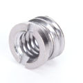 3/8` Female to 1/4` Female Tripod Thread Screw Adapter (with tail cutting for screwdriver)