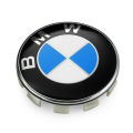4x 68mm Replacement Hub Wheel Centre Caps for BMW (Blue, Black & White)