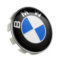 4x 56mm Replacement Hub Wheel Centre Caps for BMW (Blue, Black & White)
