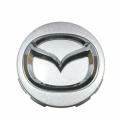 4pcs 56mm Car Wheel Centre Caps Rim Hubcaps for Mazda 2 3 5 6 Axela CX-4 CX-5 CX9 (SILVER)