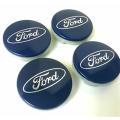 4pcs 54mm Car Wheel Center Caps Rim Hubcaps For Ford Fiesta Focus Fusion Mondeo