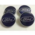4pcs 54mm Car Wheel Center Caps Rim Hubcaps For Ford Fiesta Focus Fusion Mondeo