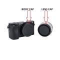 SONY E-Mount Body Cap & Lens Cap Set