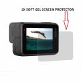 Soft Gel LCD Screen Protection Film For GoPro Hero 5