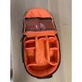 Camera Bag Backpack DSLR Case (Orange Inner)