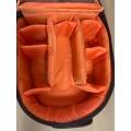 Camera Bag Backpack DSLR Case (Orange Inner)