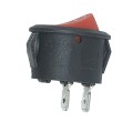 Oval shaped On/Off Switch Power Supply Switch 22x12 mm