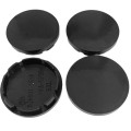 4x Wheel centre Cap Bases (without branding / stickers): 56 / 51 mm (black)