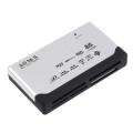 USB 2.0 Card Reader Multi SD XD MMC MS CF SDHC TF Micro/Mini SD etc (White)