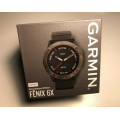 Garmin Fenix 6X - Sapphire Edition - Carbon Gray DLC/Black | Ultimate Multisport GPS Watch (New)