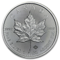 1oz Canadian Silver Maple Leaf Bullion Coin