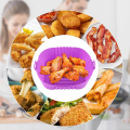 Reusable Silicone Air Fryer Mat Using Fryer Basket Suitable for Kitchen Oven Cookware