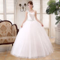 White Embellished Wedding Dress