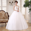 White Embellished Wedding Dress