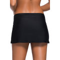 Black bikini bottom skirt curvy skirted bikini bottoms