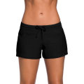 Swim Shorts Tankini Sport Black Waistband Ladies Shorts