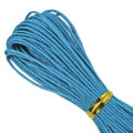 Cord, Waxed Kumihimo Beading Craft Cord Sea Blue 1.5mm - 5M