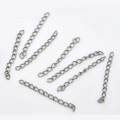 Connectors, Silver Tone Extender Chains For Necklaces And Bracelets, (Loose)
