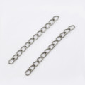 Connectors, Silver Tone Extender Chains For Necklaces And Bracelets, (Loose)