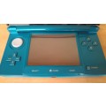 Aqua Blue Nintendo 3DS Console
