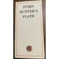 Silver Ivory Hunters Plate