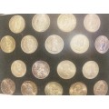 South Africa 5 Shilling SET. 1947 - 1964