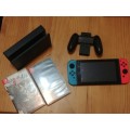 Second hand Nintendo Switch +  2 Games