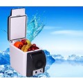 *LOCAL STOCK* 6L Portable Car Electronic 2-in-1 Cooling & Warming Refrigerator Fridge Storage~WHITE