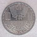 AUSTRIA  OSTERREICH 10 Ten Groschen Coin - 1983